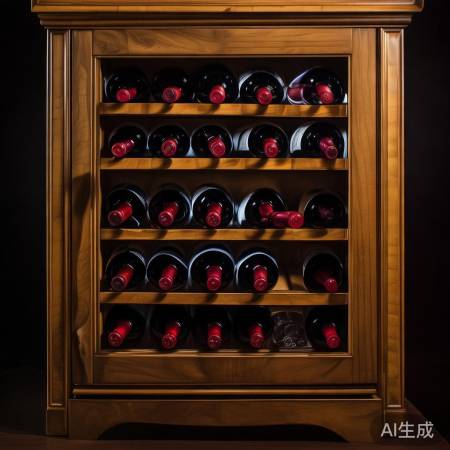 红酒摆放禁忌:留空间,酒柜为酒