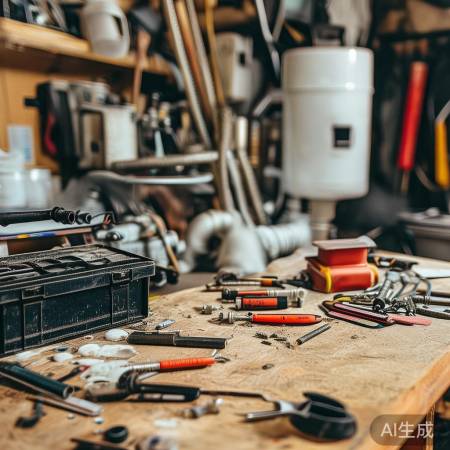 工具清单:螺丝刀、扳手、水管、