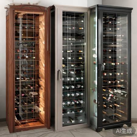 酒柜材质多,选你所爱