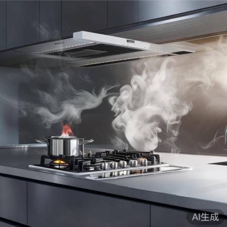 集成灶烟灶联动，厨房清新无忧