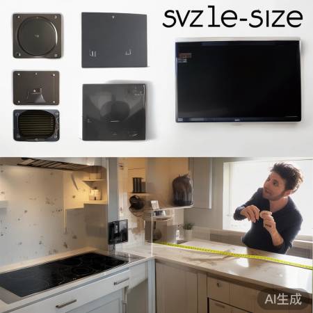 厨房空间选电视，尺寸要合适。