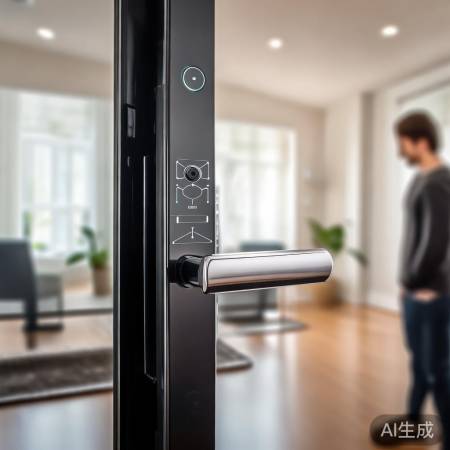 人脸识别锁，简单便捷