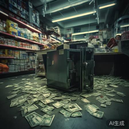 华人超市保险柜失窃