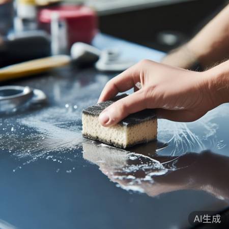 百洁布牙膏除划痕