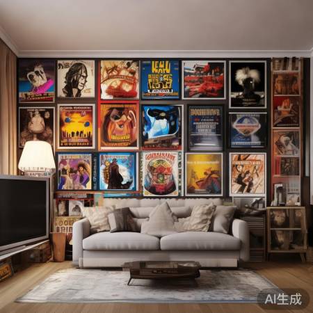 选素材，看喜好风格