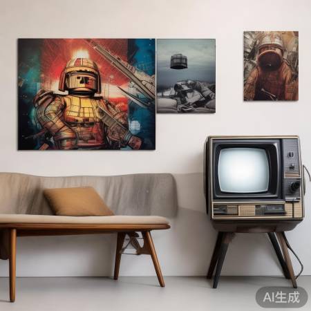 创意不规则打印，个性家居装饰