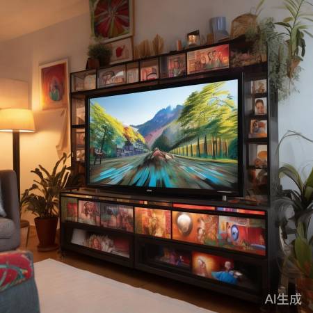 个性化电视素材，温馨家居乐园