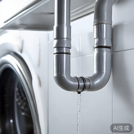 检查洗衣机排水管
