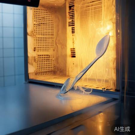 消毒柜高温融塑料勺