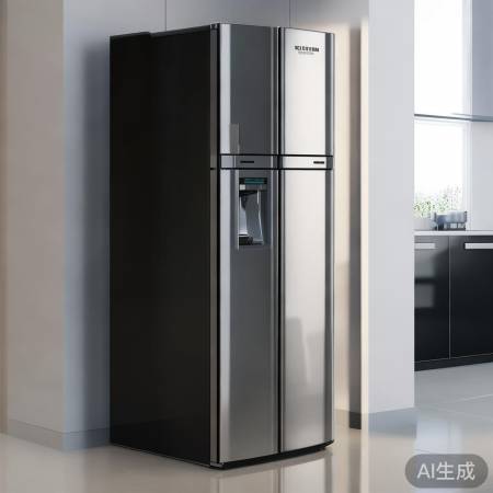 低噪音450升冰箱，时尚保鲜