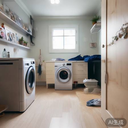 定期清理洗衣机，空间更宽敞