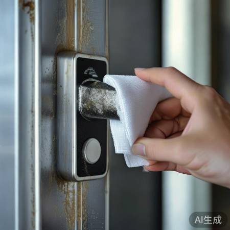 指纹锁清洁很重要