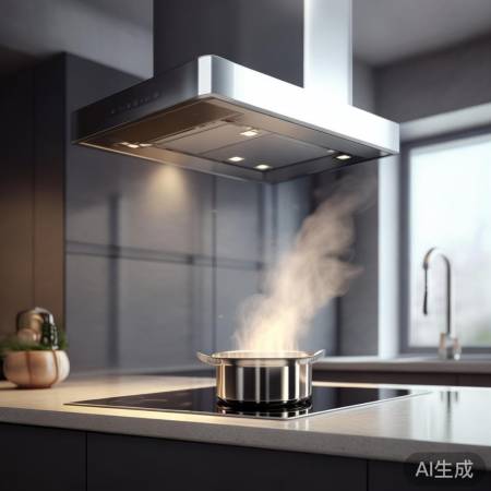 智能油烟机，自动调节方便