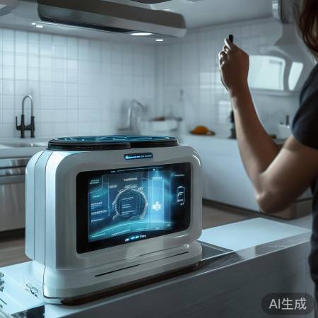 智能语音灶，一键烹饪