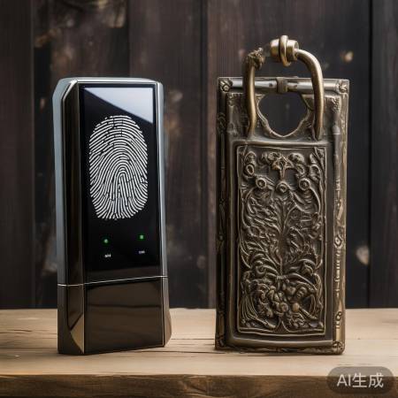 指纹锁与古老天地锁