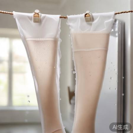 丝袜耐潮，勿长时间浸泡