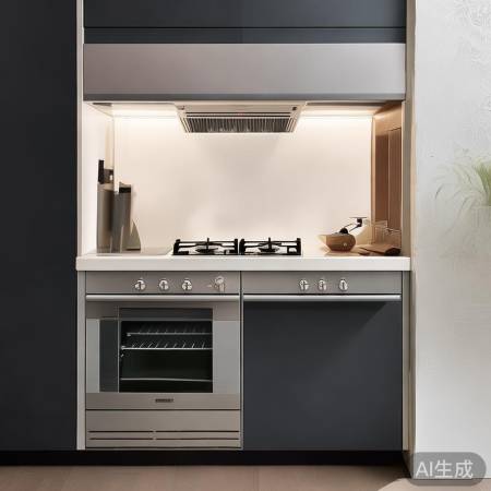 小户型集成灶,双灶燃气