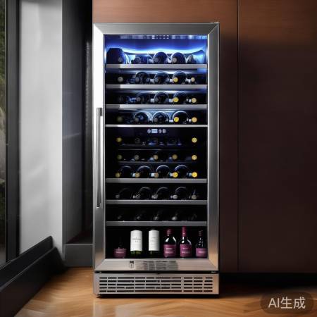 北欧红酒柜，温控照明，诱人储酒
