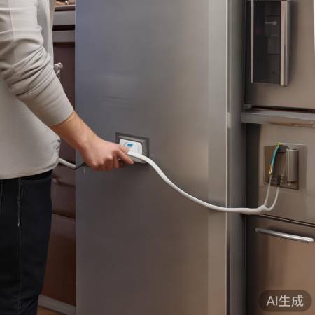 检查冰箱电源，专业人员解决