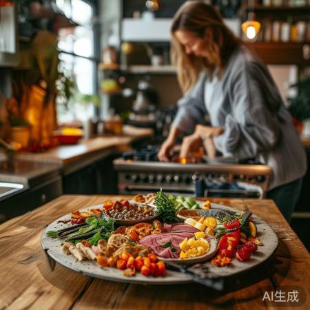 周末小厨娘烤什锦拼盘