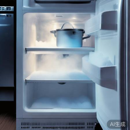 热水入冰箱,温差结霜损寿命