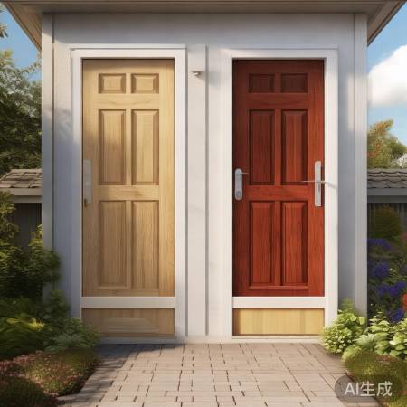 大门颜色巧搭配