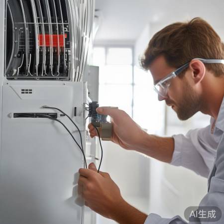 空调接口正确连接