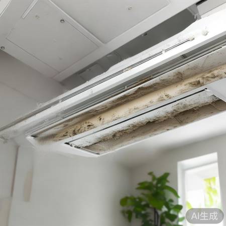 空调异味：滤网积尘需清洗