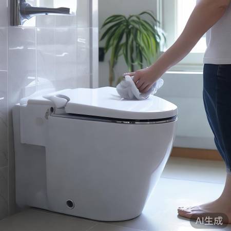 智能马桶清洗,卫生需用心维护
