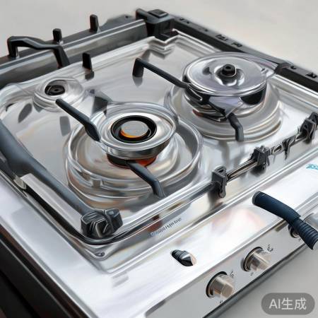 燃气灶按钮构造简单