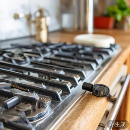 燃气灶安全检查，防泄漏。