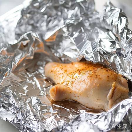 “锡纸包鸡翅密封口袋”