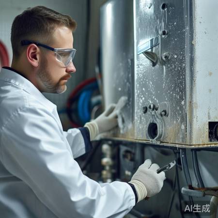 壁挂炉定期清洗，保障热效率