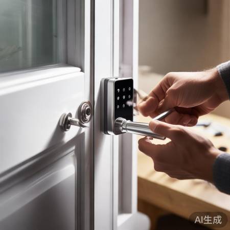 智能锁安装简单易学