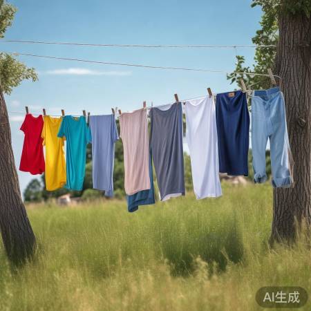 晾晒衣物，通风杀菌