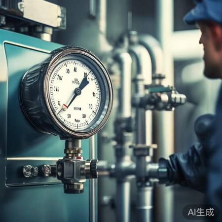 关闭低压阀,压力达标