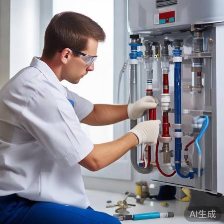 热水器安装，稳连接，防漏水