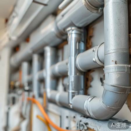 中央空调冷凝水管，畅通远离易燃