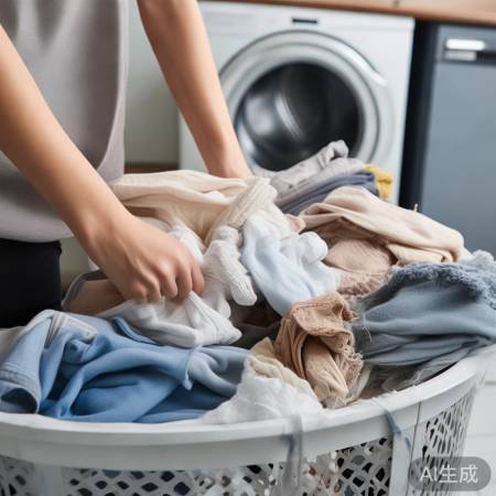 “洗衣防掉线，分开洗更佳。”