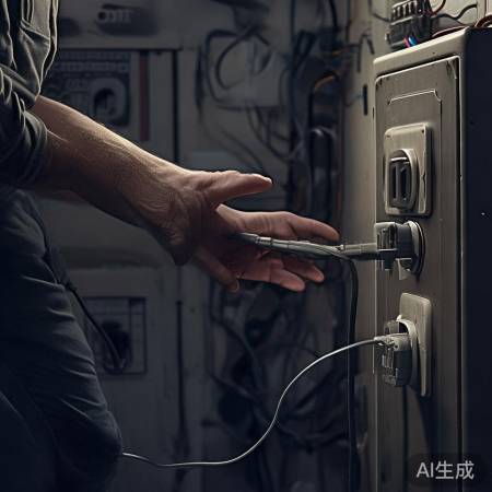 检查电源,保险柜通电