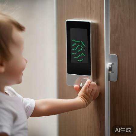 指纹锁识别技术先进,孩子也能轻