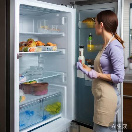 定期清理冰箱，防结冰又整洁
