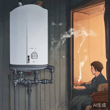 观察水温,调整水阀开度