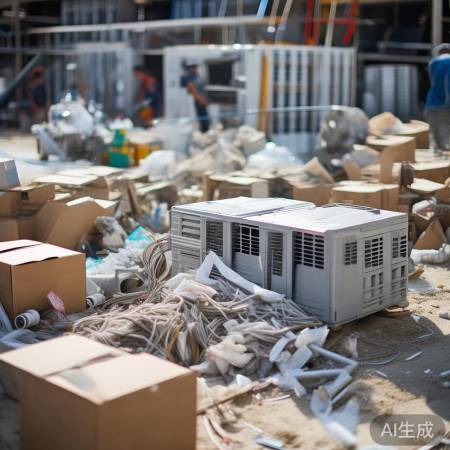 空调安装垃圾处理