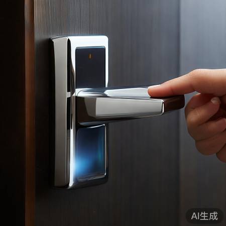 亿联指纹锁，简约科技艺术