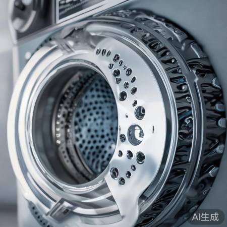 洗衣机表面孔洞设计