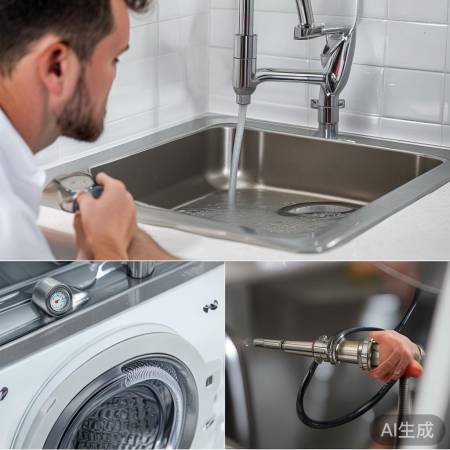 检查水管，防溢出