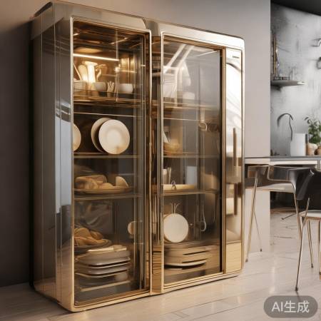 大容量消毒柜，臭氧消毒，时尚外