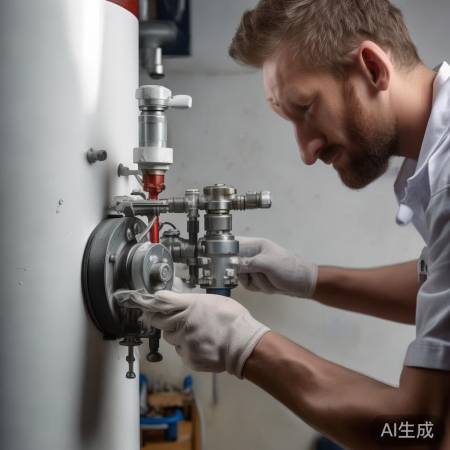 安装单向阀,耐心细心是关键。