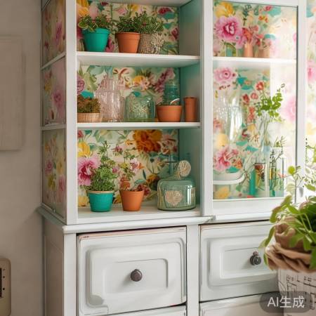 收纳柜美化,生活气息浓